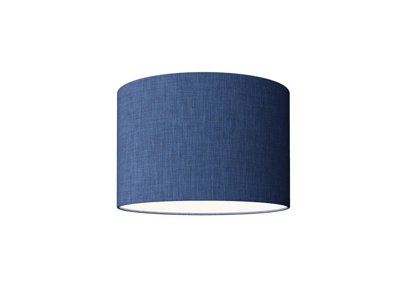 Medium Drum Lampshade - Navy Blue