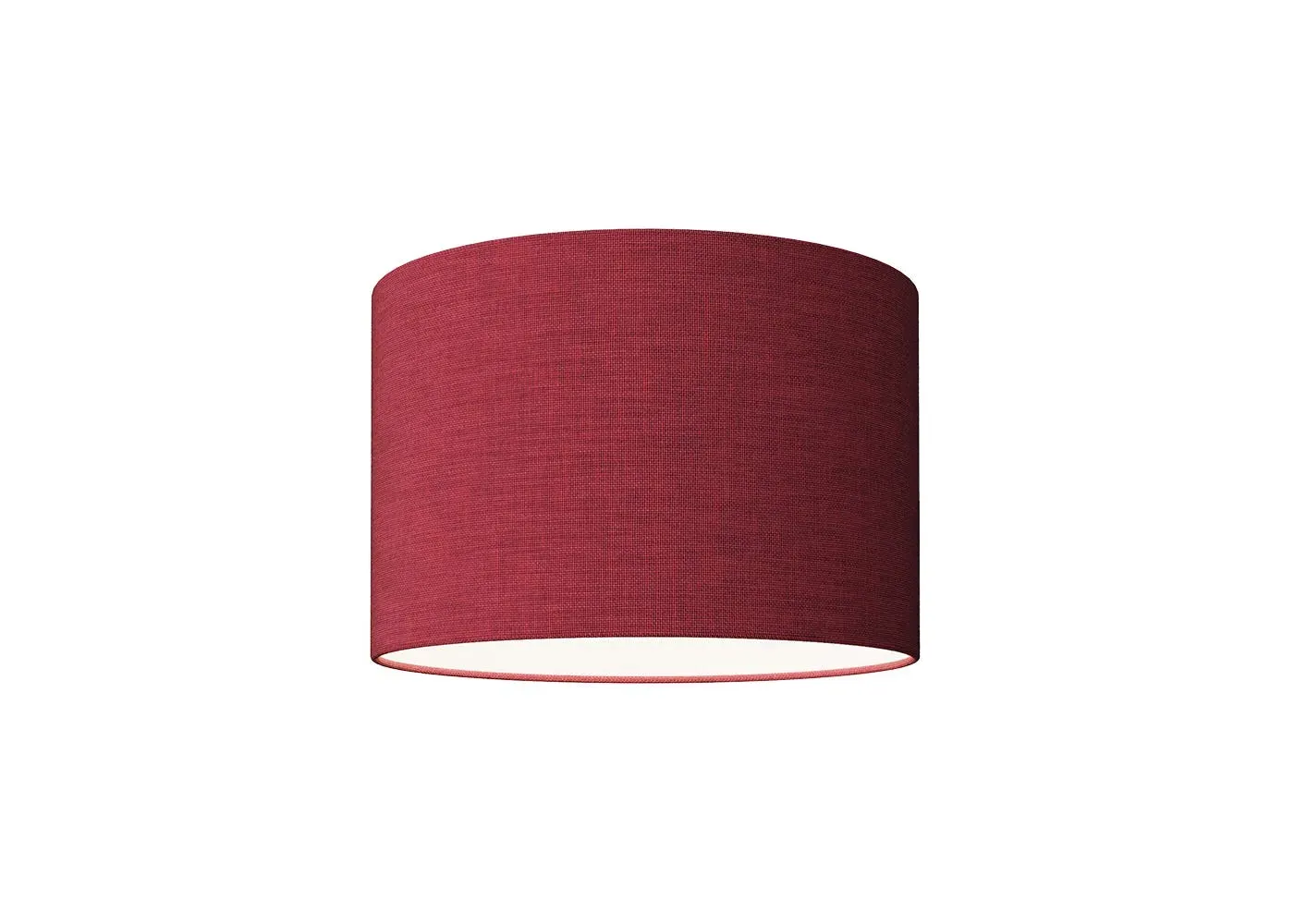 Medium Drum Lampshade - Red