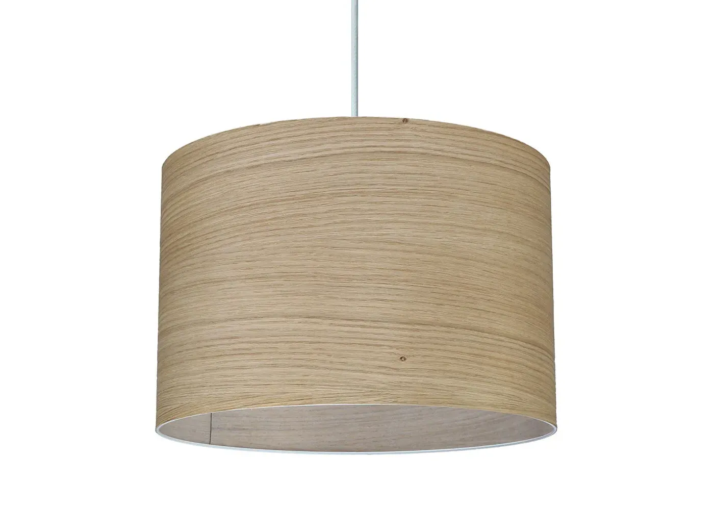 Medium Lamp Shade - Light Wood, Oak Veneer