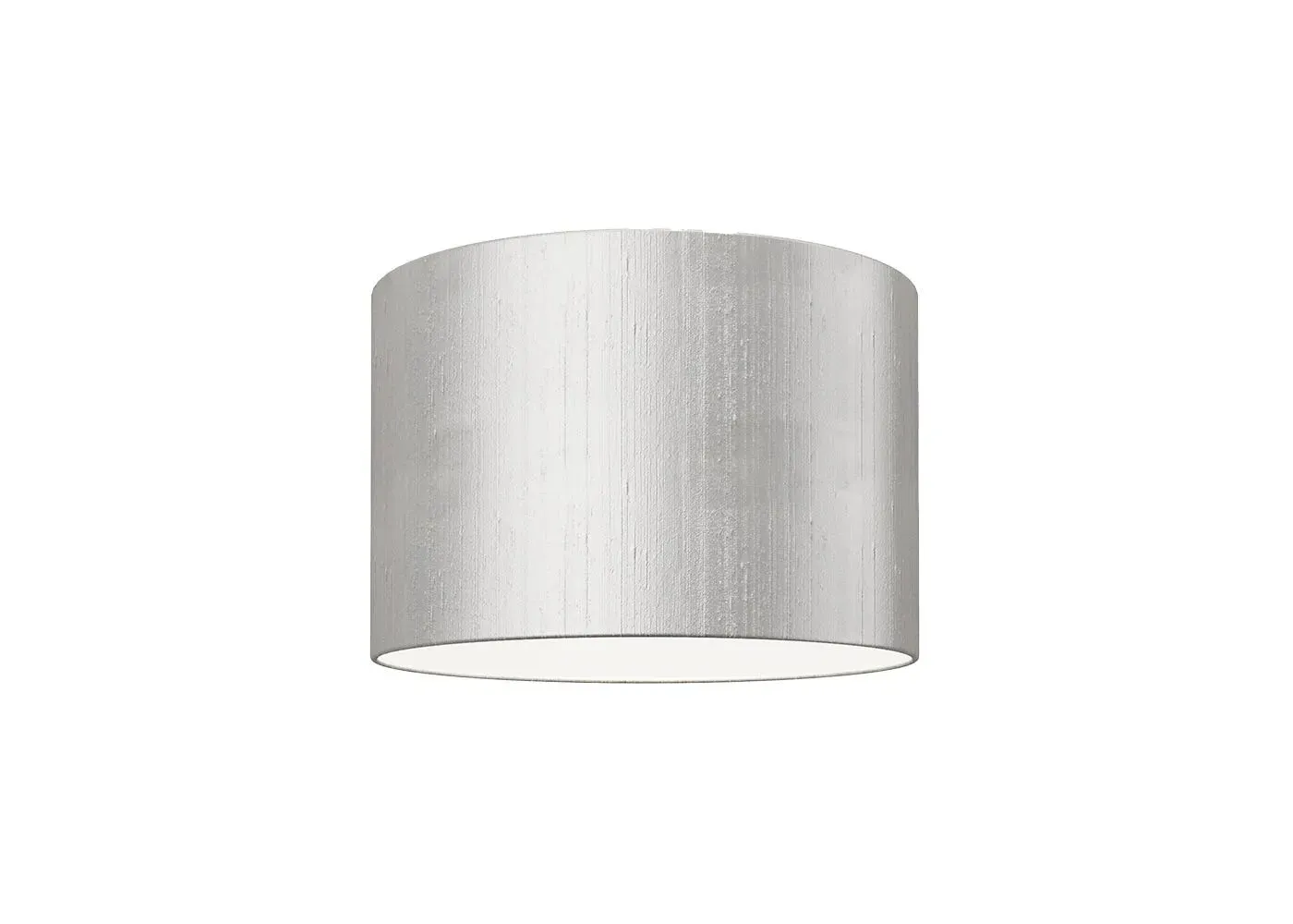 Medium Lampshade - Vanilla, Dupion Silk