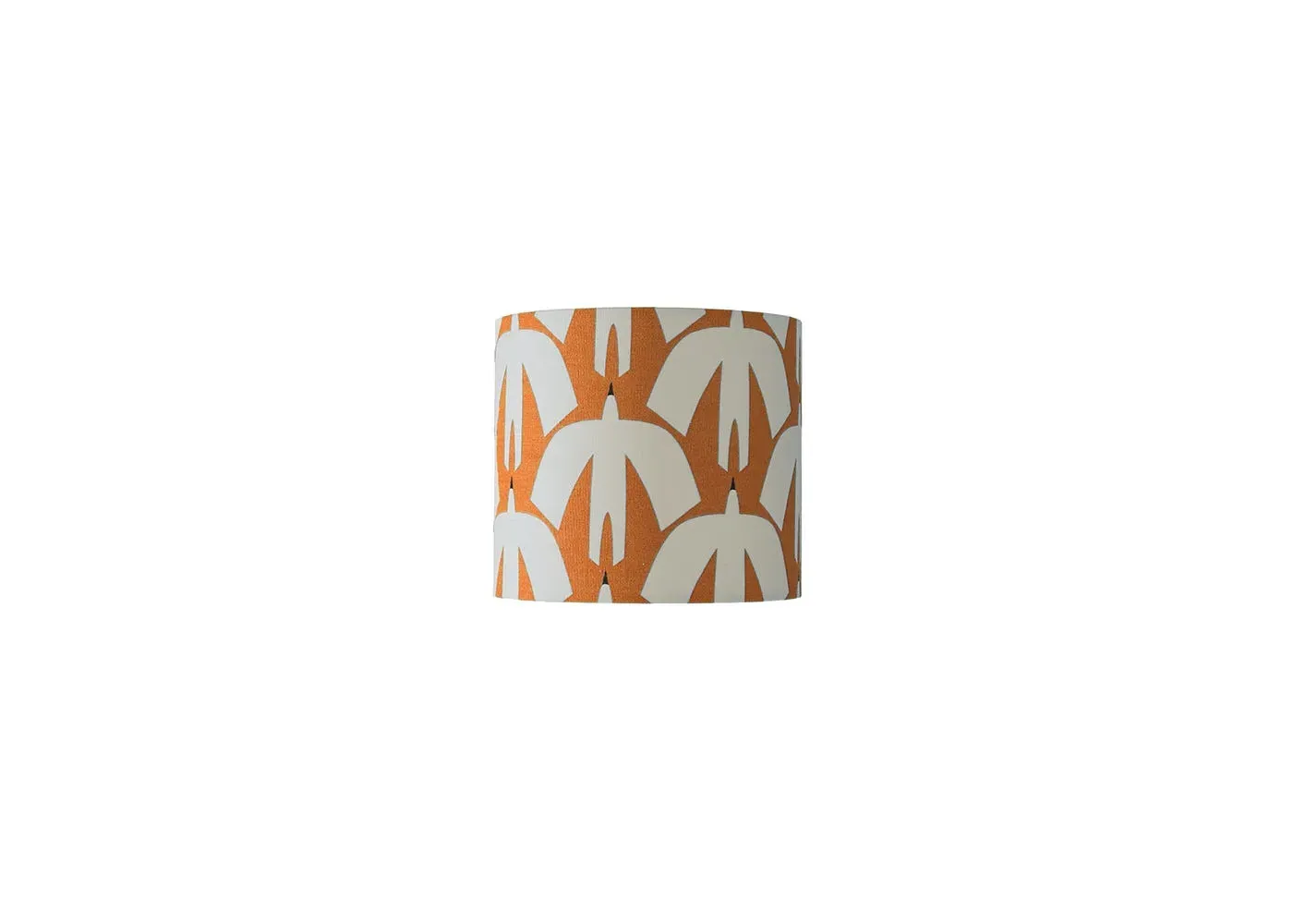 Mini Drum Lampshade - Orange image