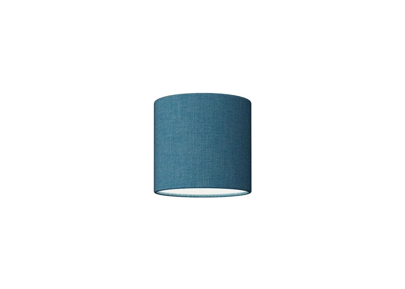 Mini Drum Lampshade - Teal Blue image