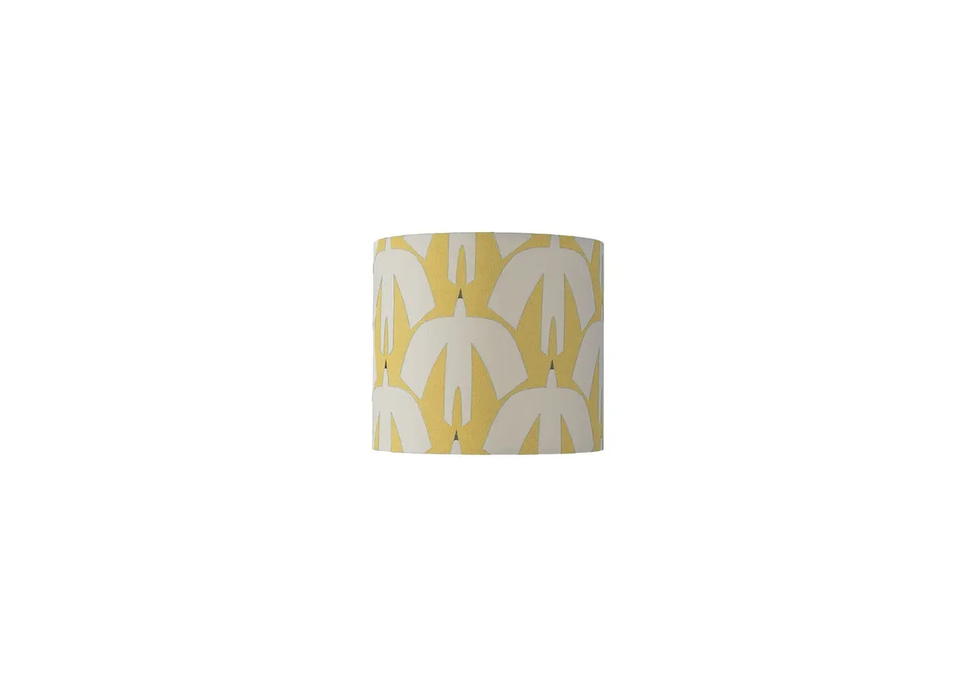 Mini Drum Lampshade - Yellow, Fabric image