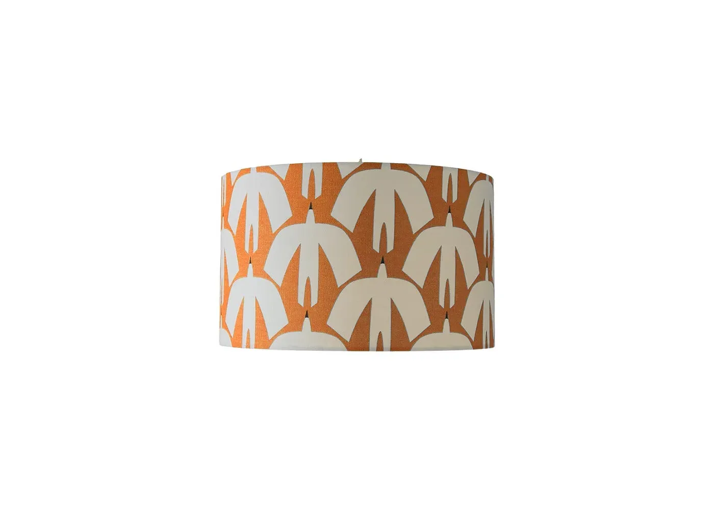 Small Drum Lampshade - Orange