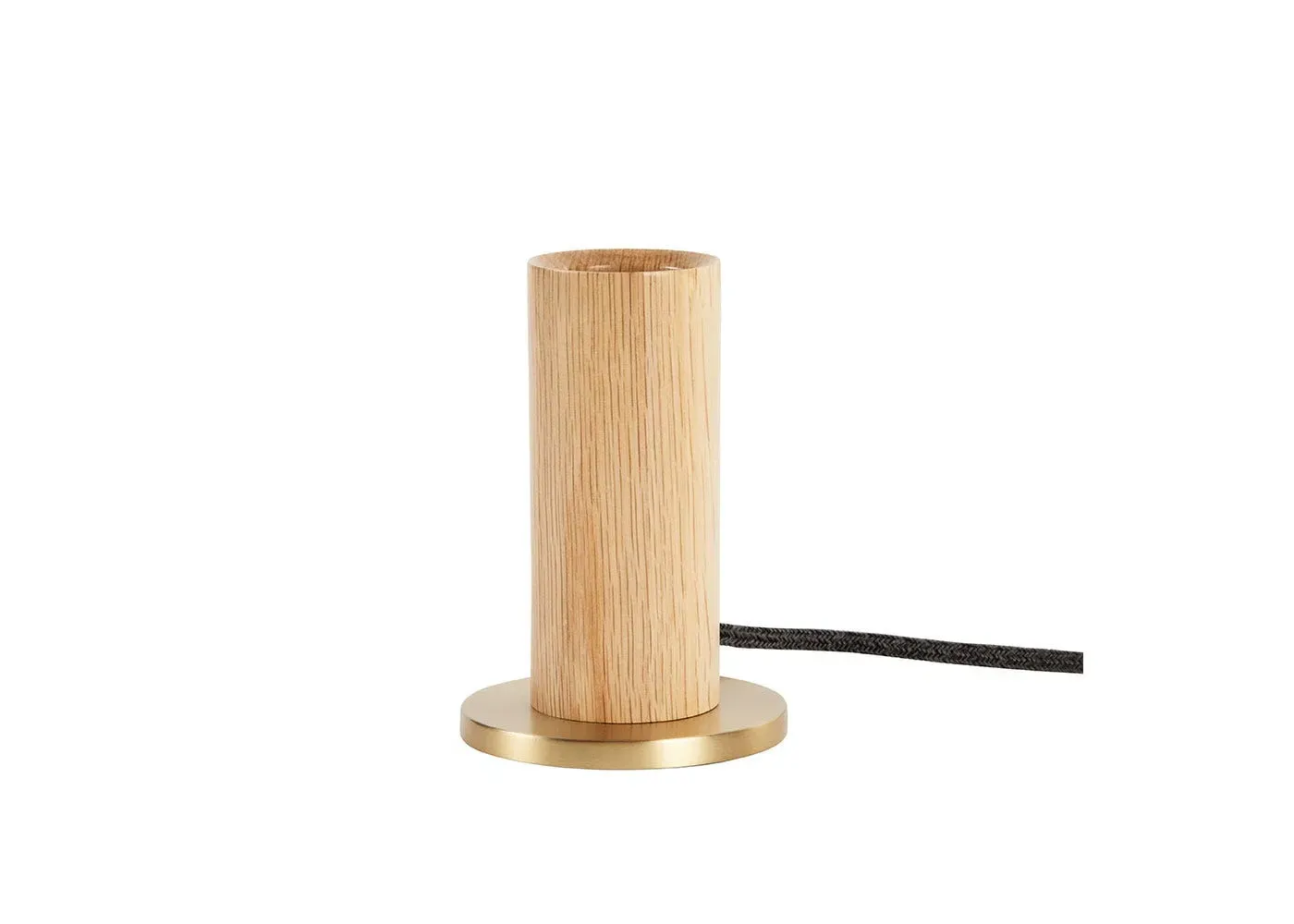 Knuckle Table Lamp - Oak, Solid Wood image