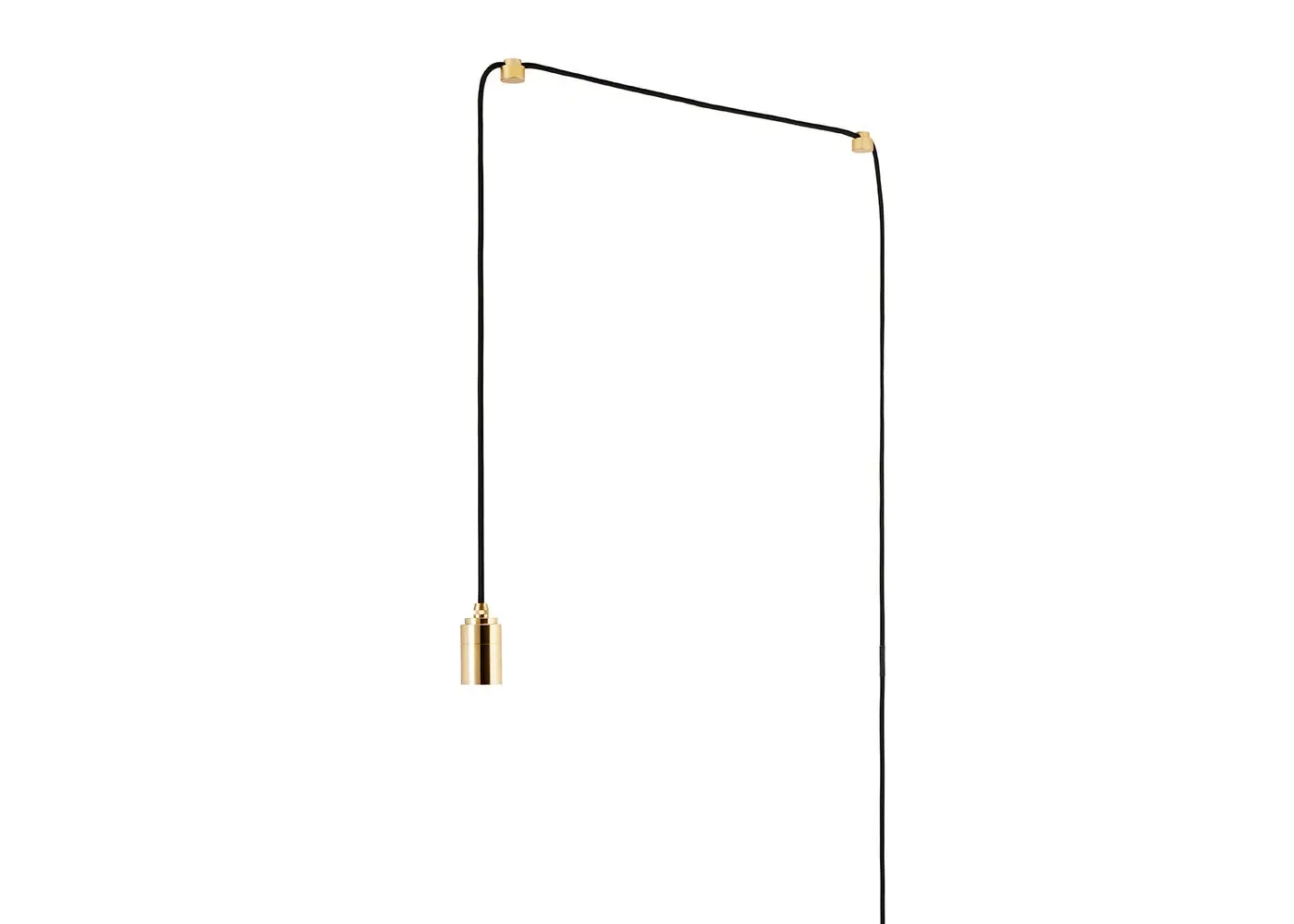 Plug-in Pendant Light - Gold, Brass image