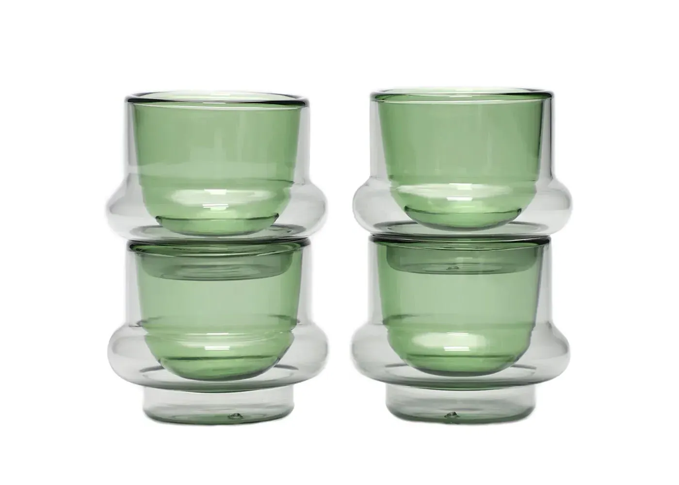 4-Piece Espresso Cup Set - Green image
