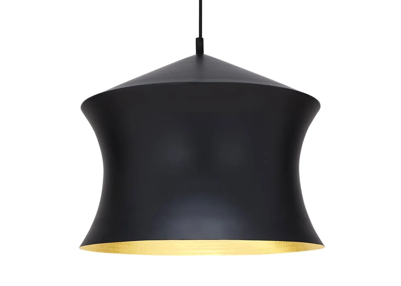 Beat Waist LED Pendant Light - Black image