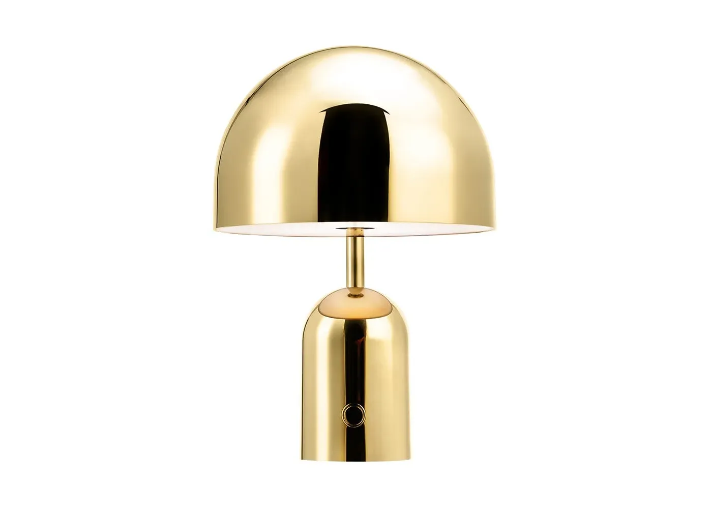 Bell LED Portable Table Lamp - Gold