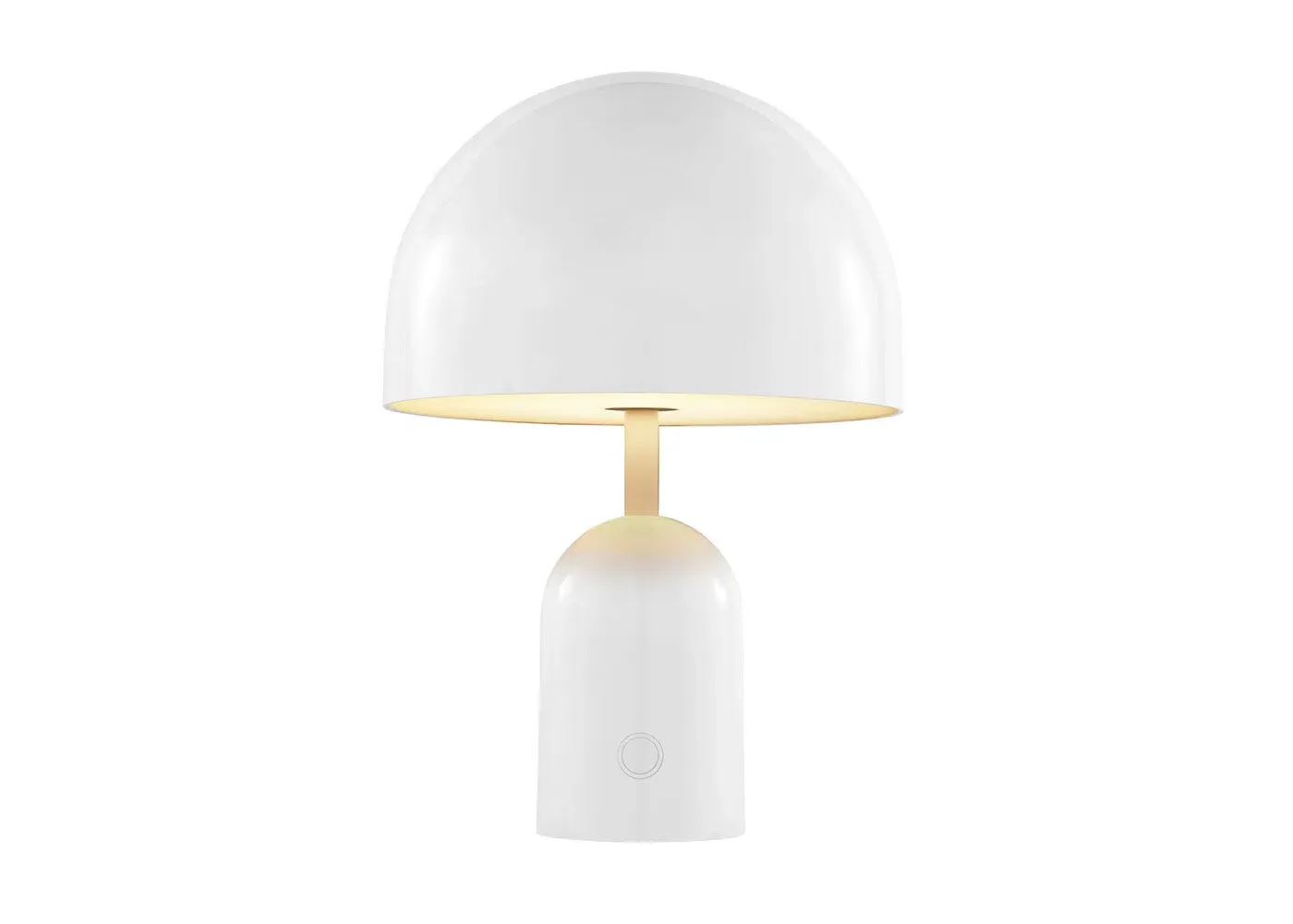 Bell LED Portable Table Lamp - White