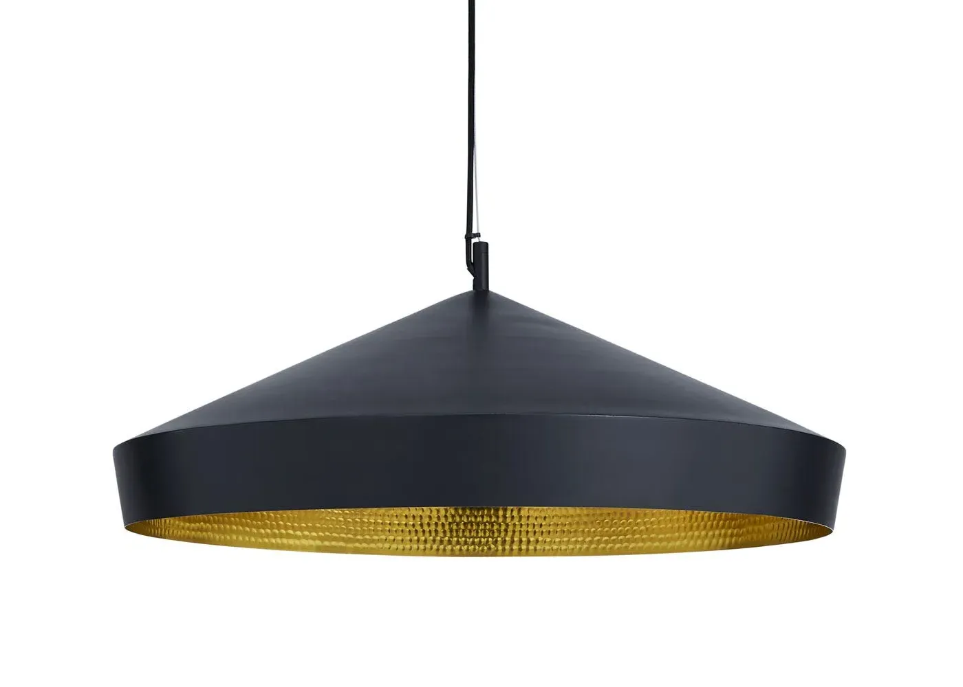 Flat LED Pendant Light - Black image