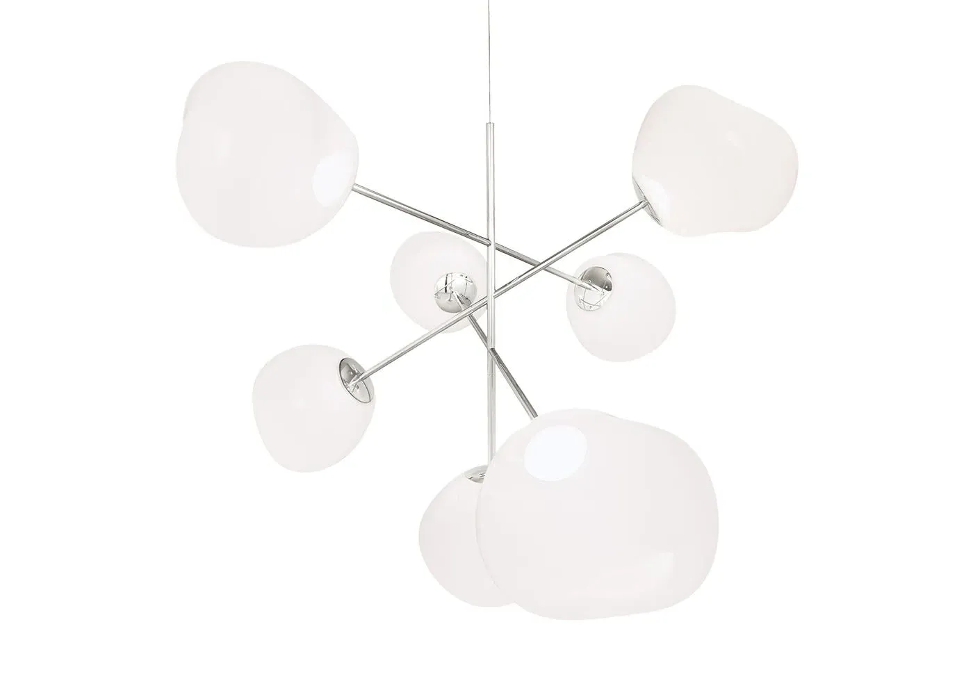 Large LED Chandelier - Opal image