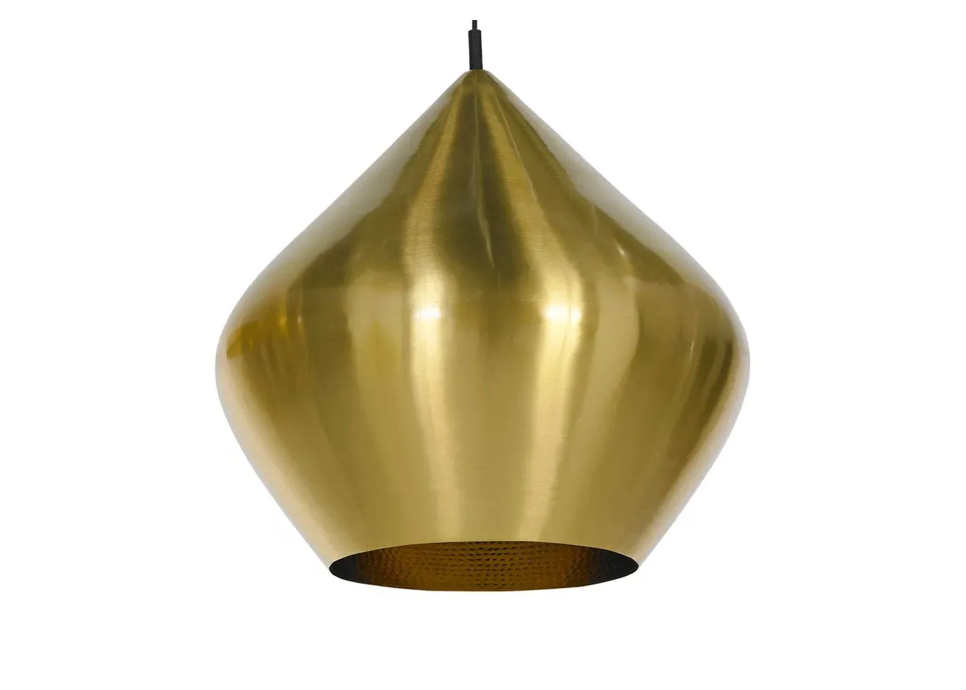 LED Stout Pendant Light - Brushed Brass