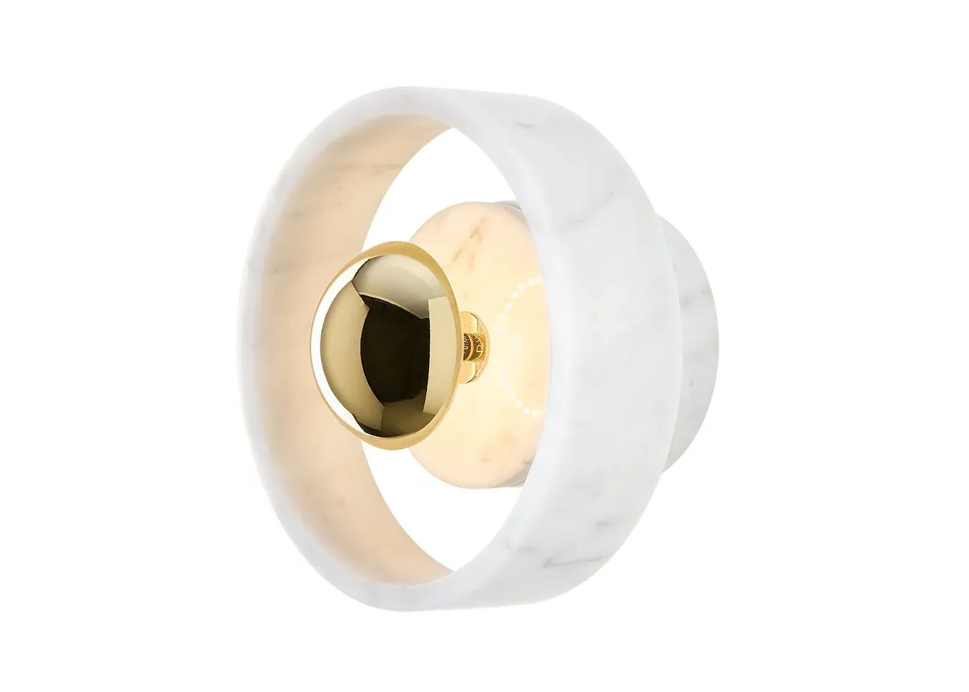 LED Wall Light - Grey, Stone image