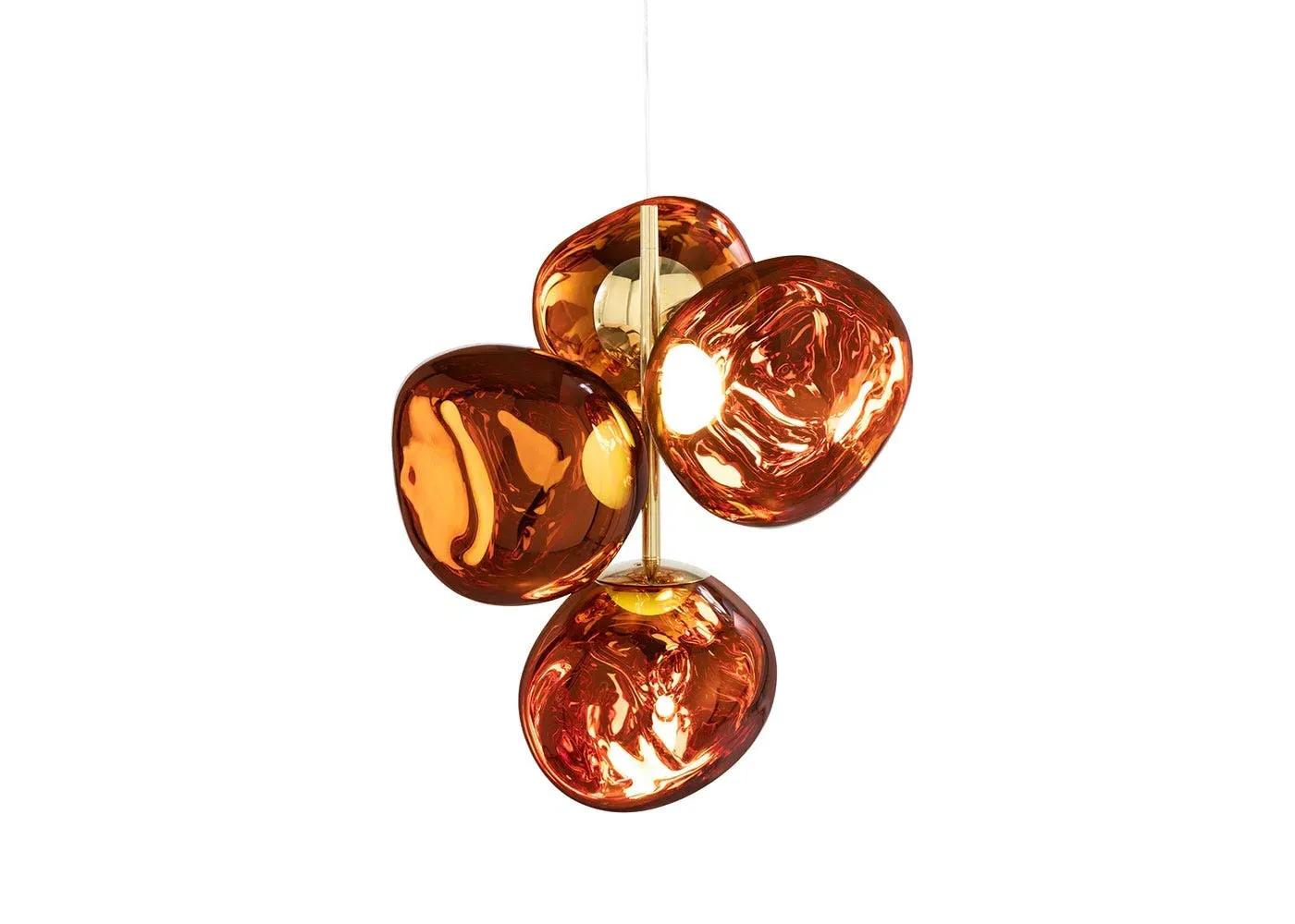Mini LED Chandelier Light - Copper