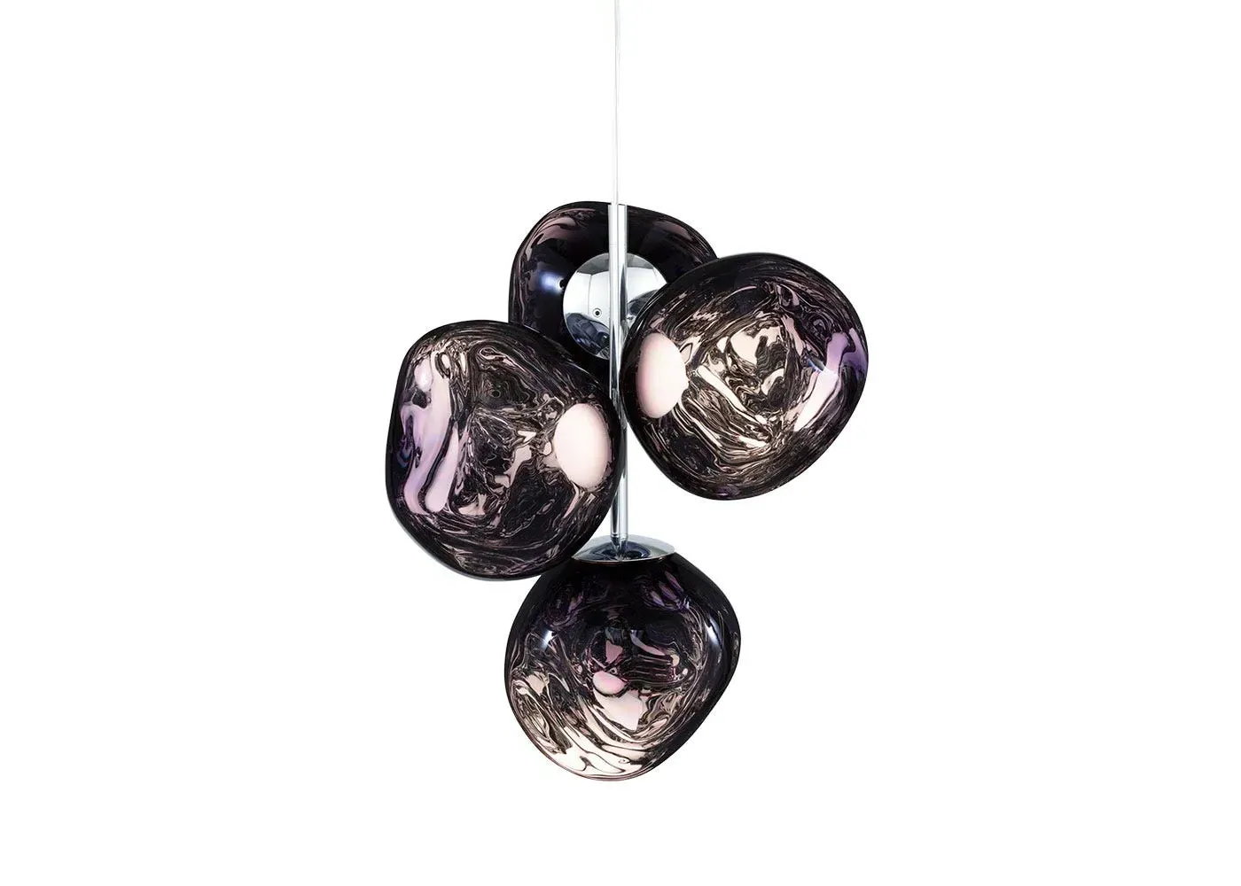 Mini LED Chandelier Light - Grey