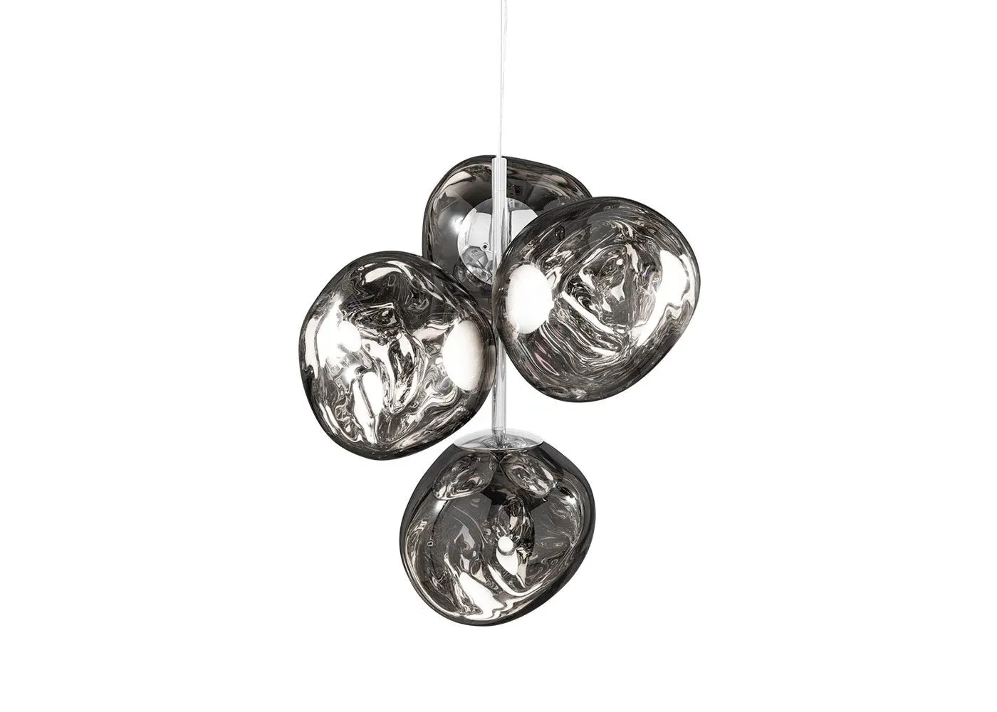 Mini LED Chandelier Light - Silver