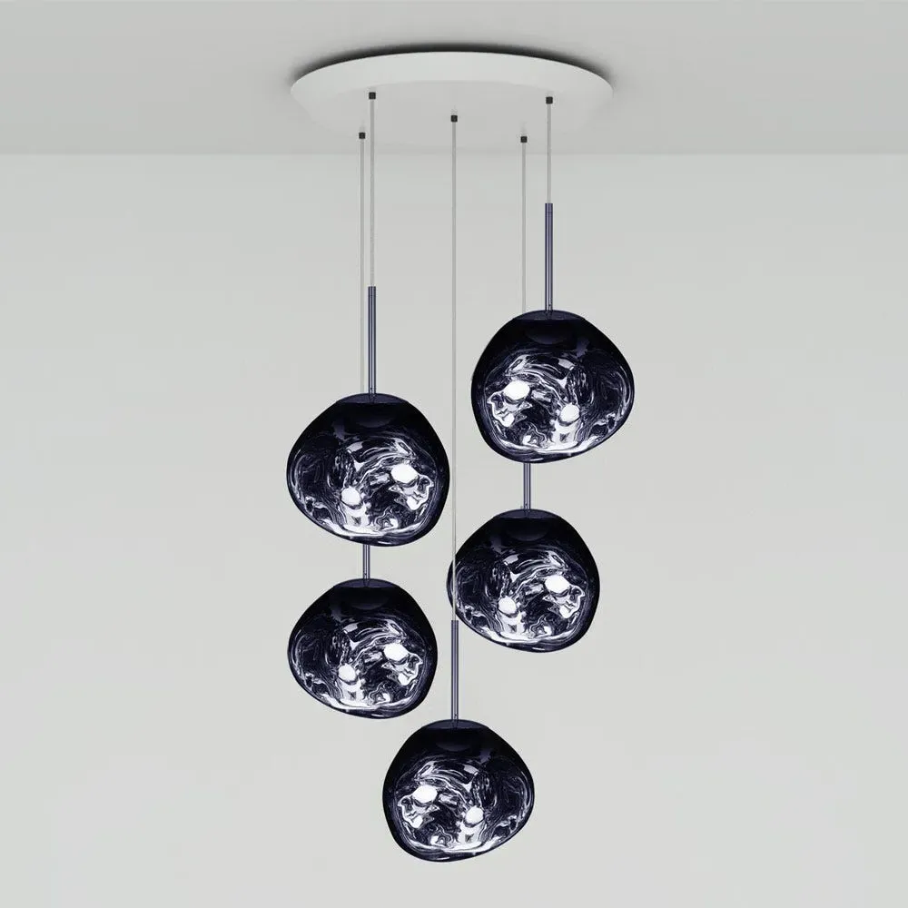 Mini Pendant Light System LED - Smoke, Glass