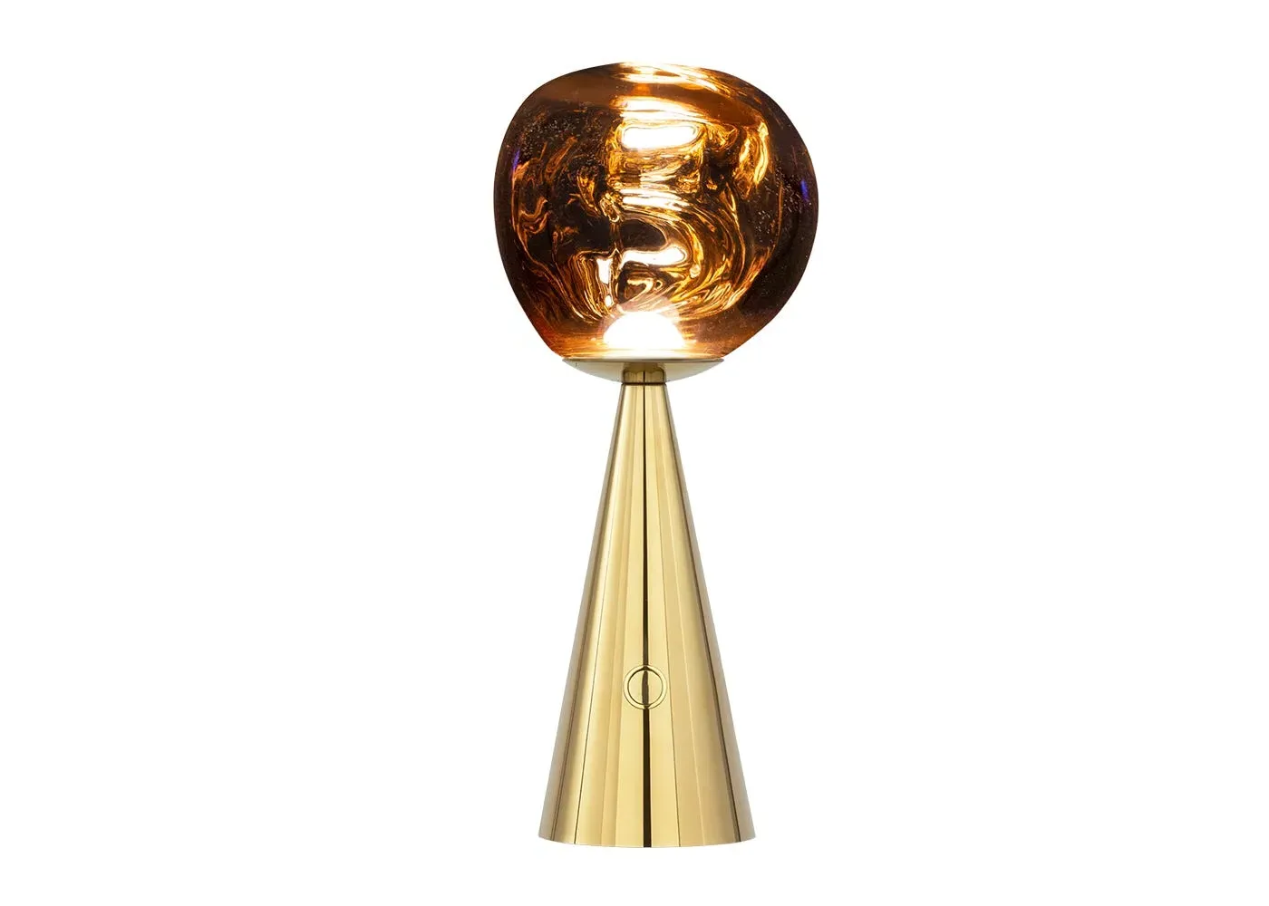 Portable LED Table Lamp - Gold