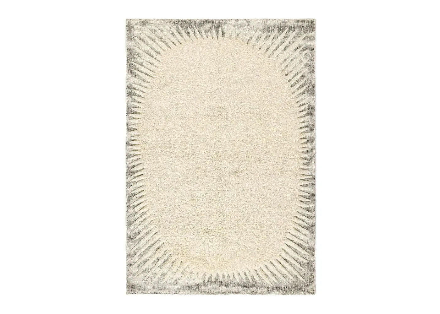 Rectangular Area Rug - Natural