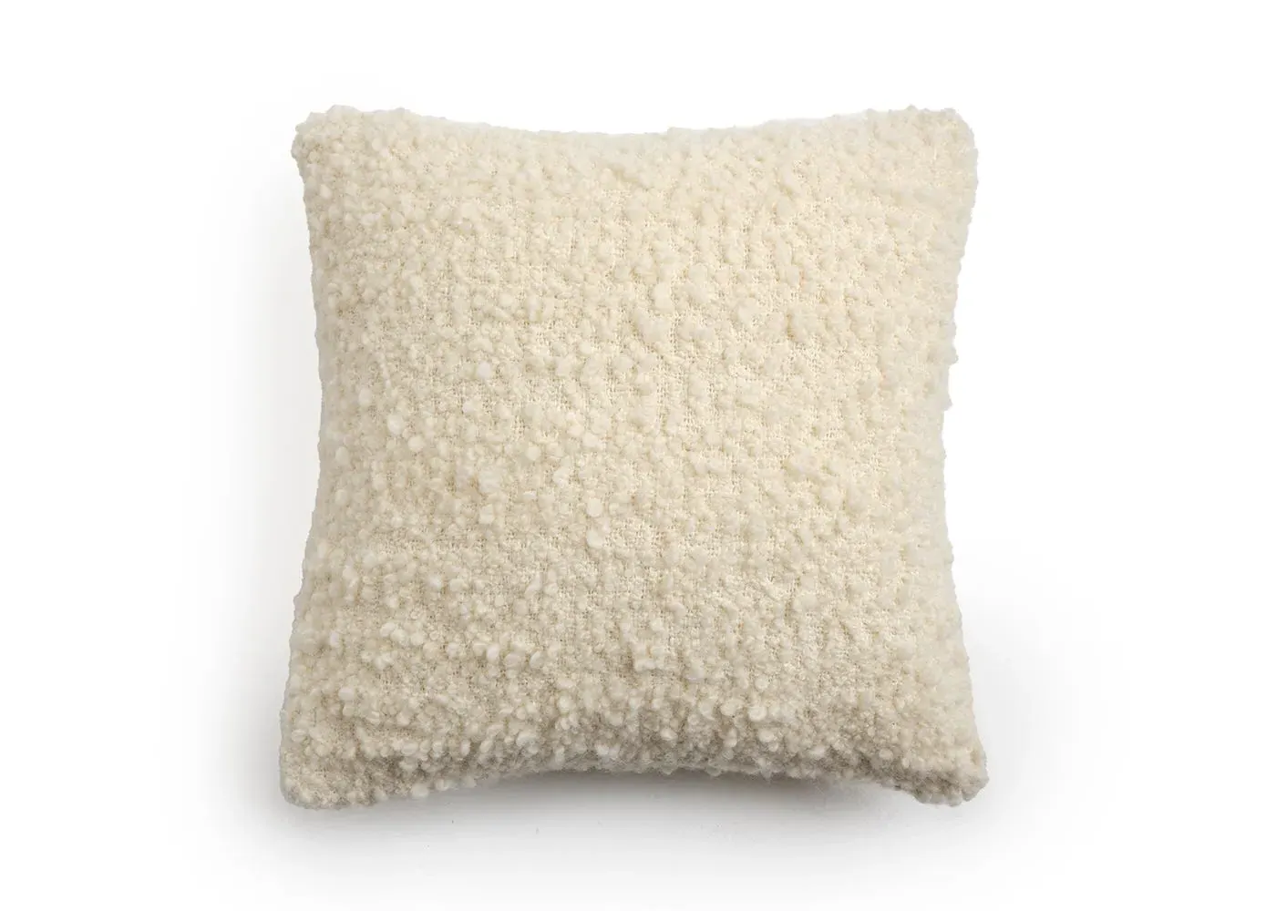 Square Bobble Cushion - Natural