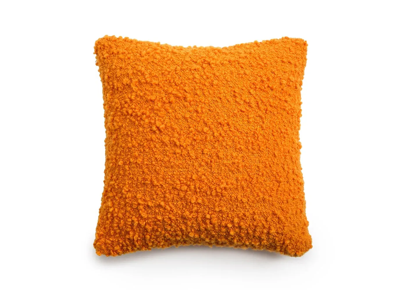 Square Bobble Cushion - Ochre