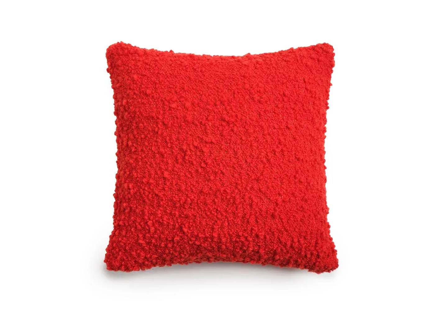 Square Bobble Cushion - Orange