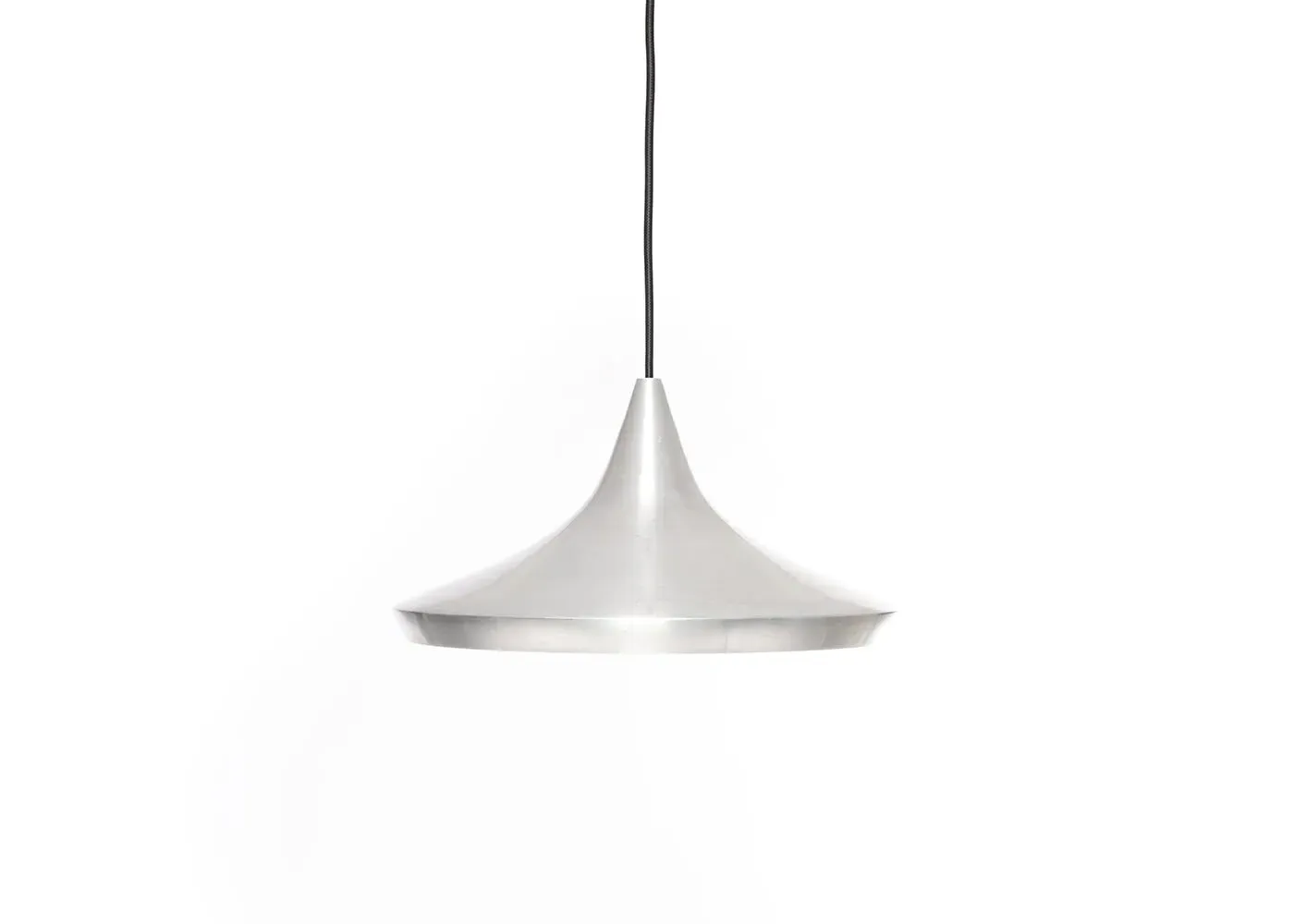 Wide LED Pendant Light - Silver, Aluminium image