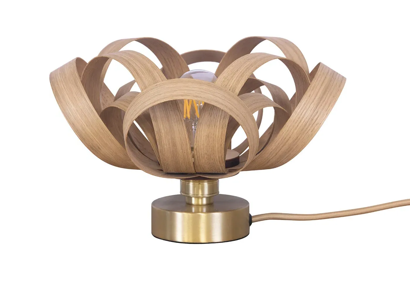 Skipper Table Lamp - Light Wood, Oak