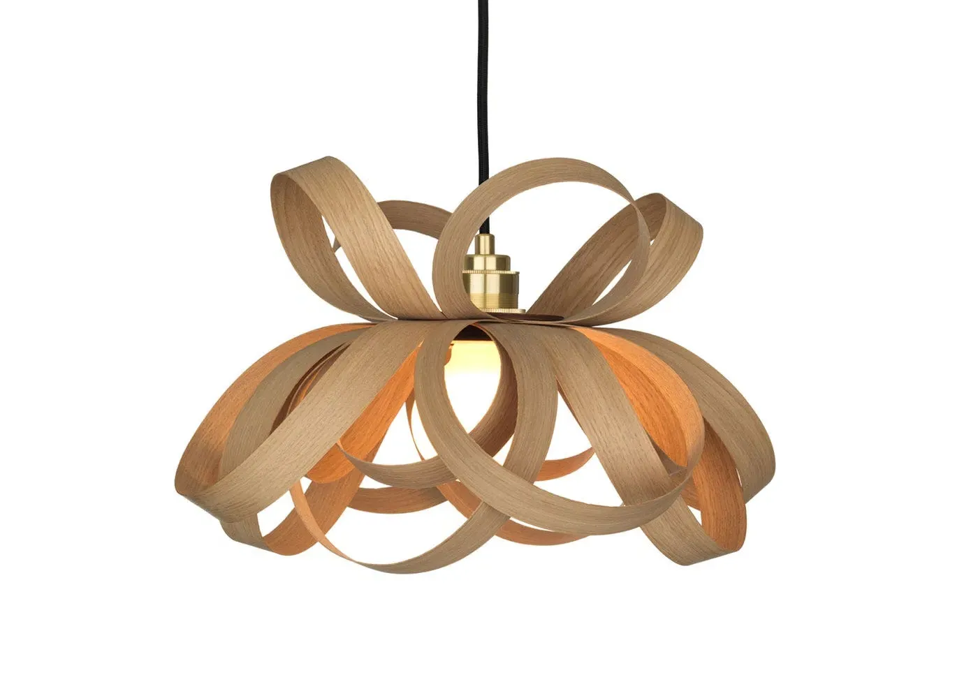 Small Skipper Pendant Light - Oak image