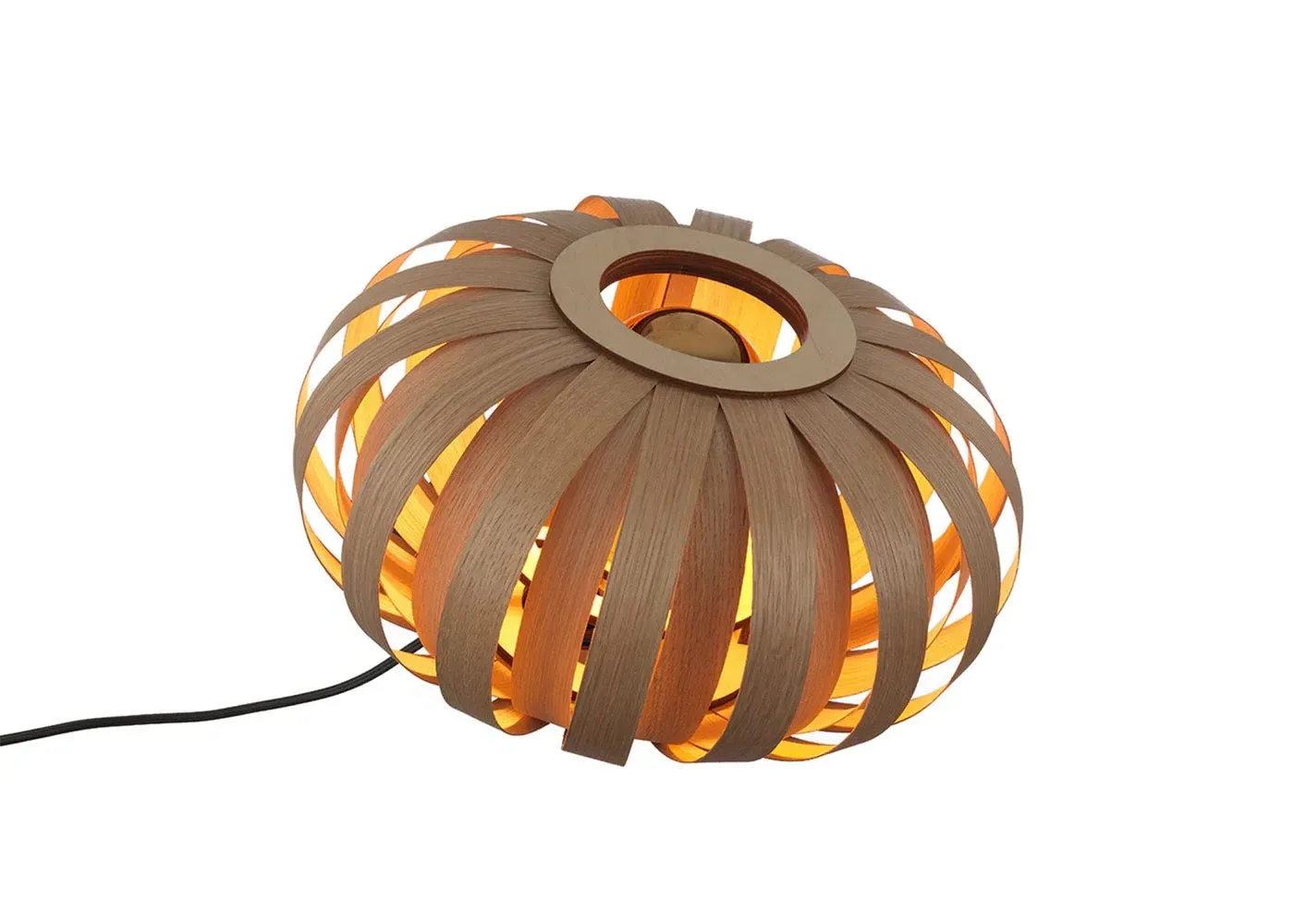 Urchin Table Lamp - Light Wood, Oak image