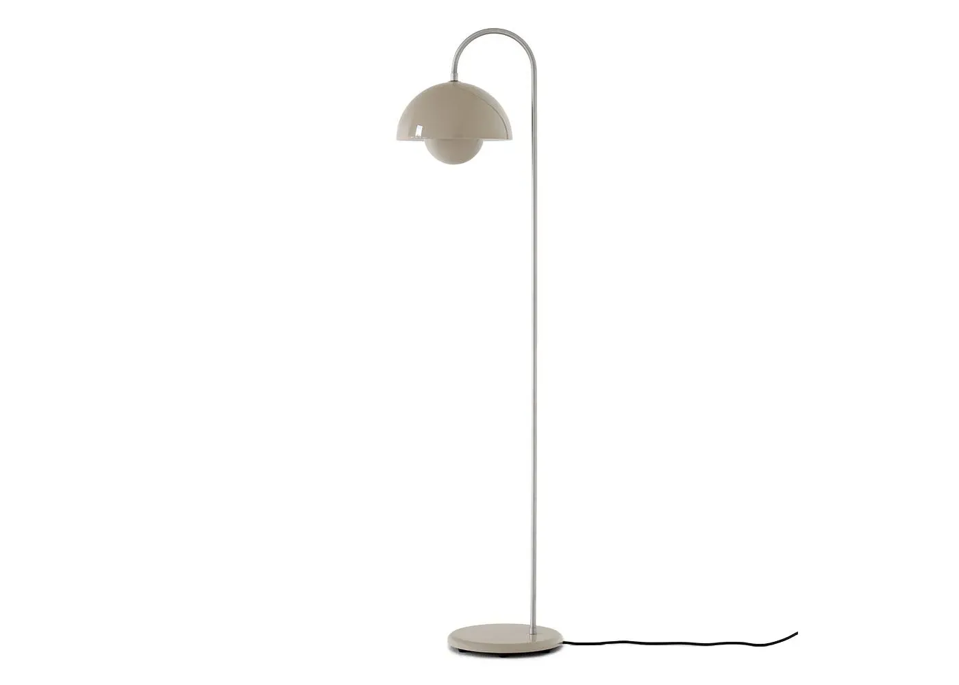 Flowerpot Floor Lamp - Grey Beige