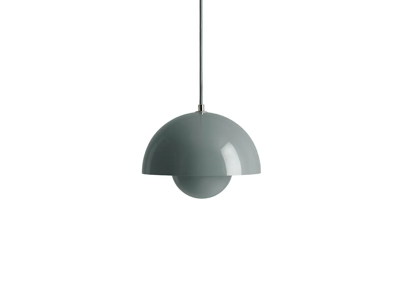Flowerpot Pendant Light - Stone Blue, Metal