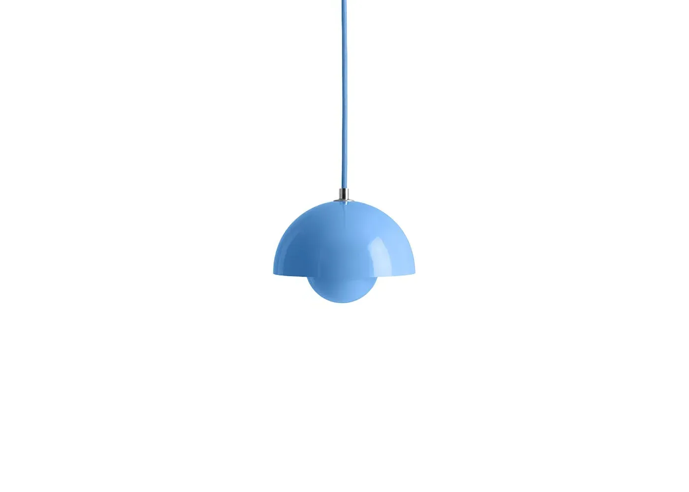 Flowerpot Pendant Light - Swim Blue, Metal