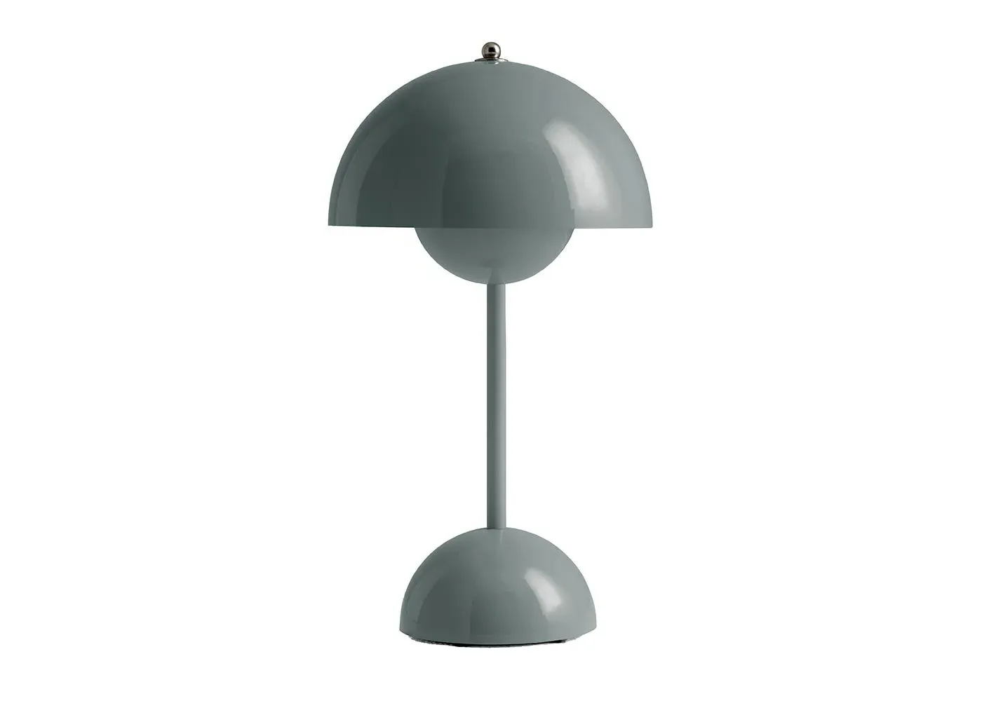 LED Portable Table Lamp - Blue, Metal image