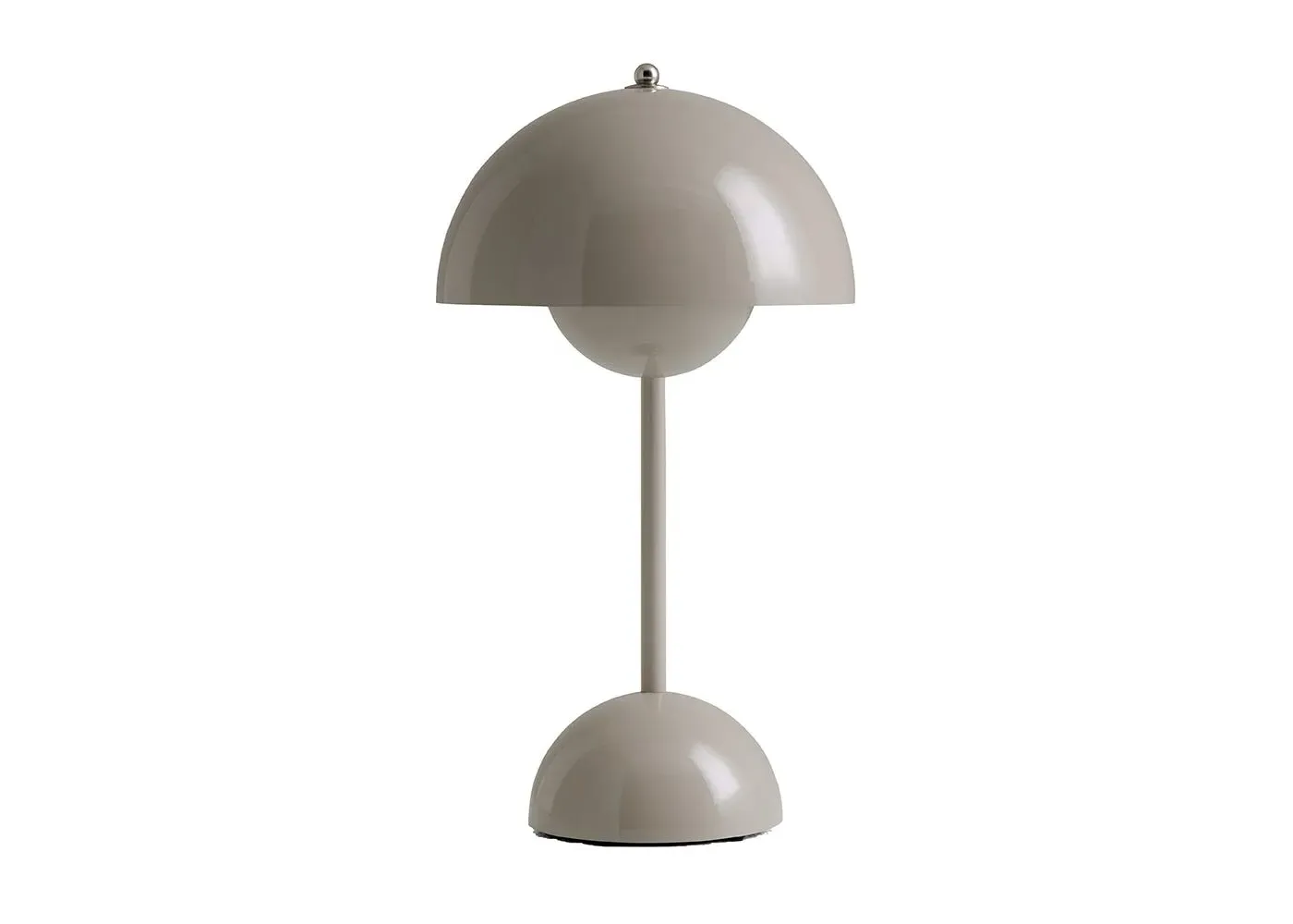 LED Portable Table Lamp - Grey, Metal