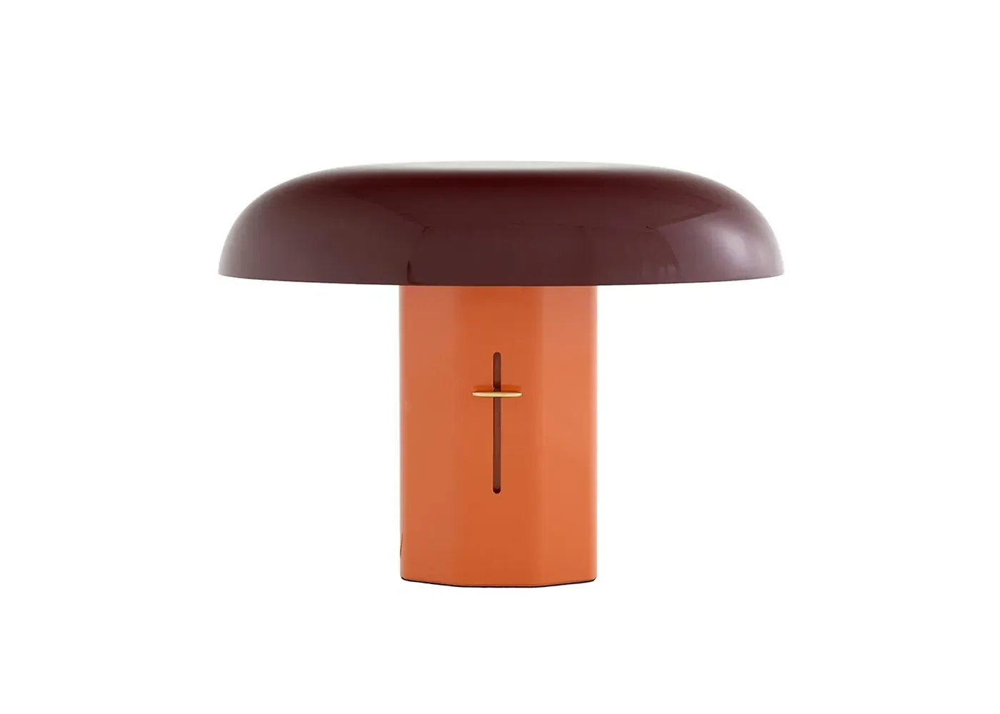 Montera Table Lamp - Amber & Ruby Glass image