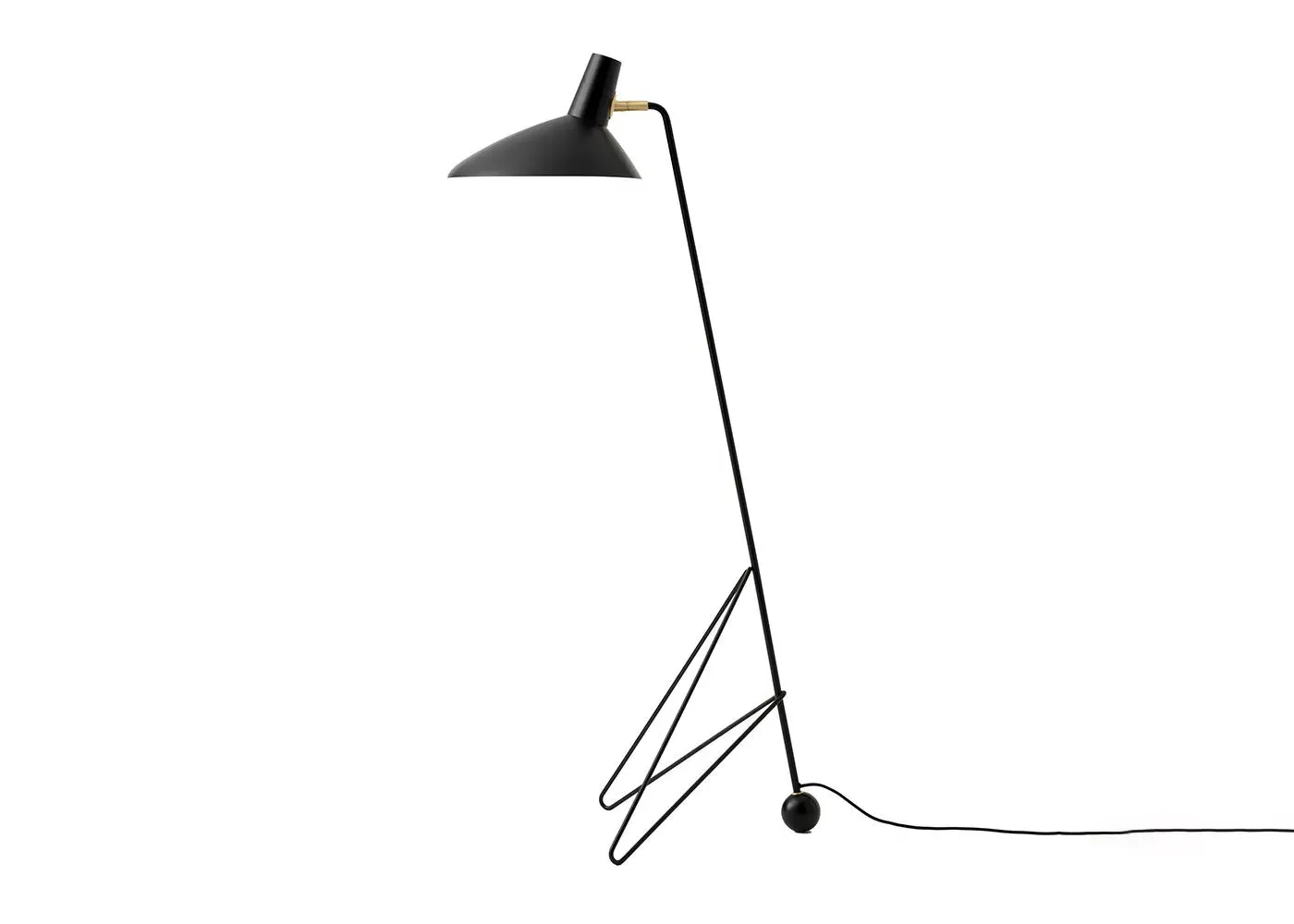 Tripod Floor Lamp - Black image