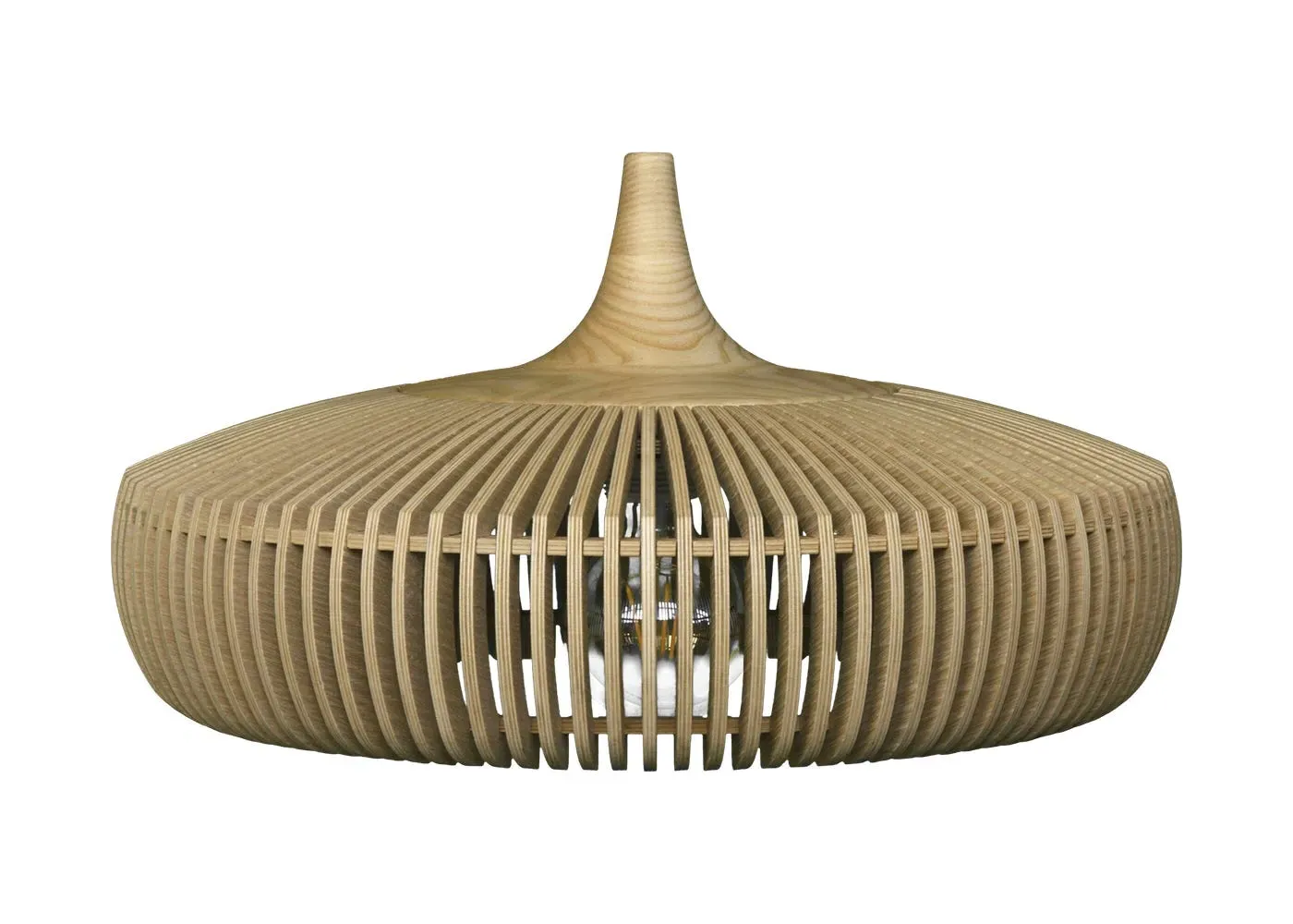 Clava Dine Pendant Shade - Light Wood, Oak