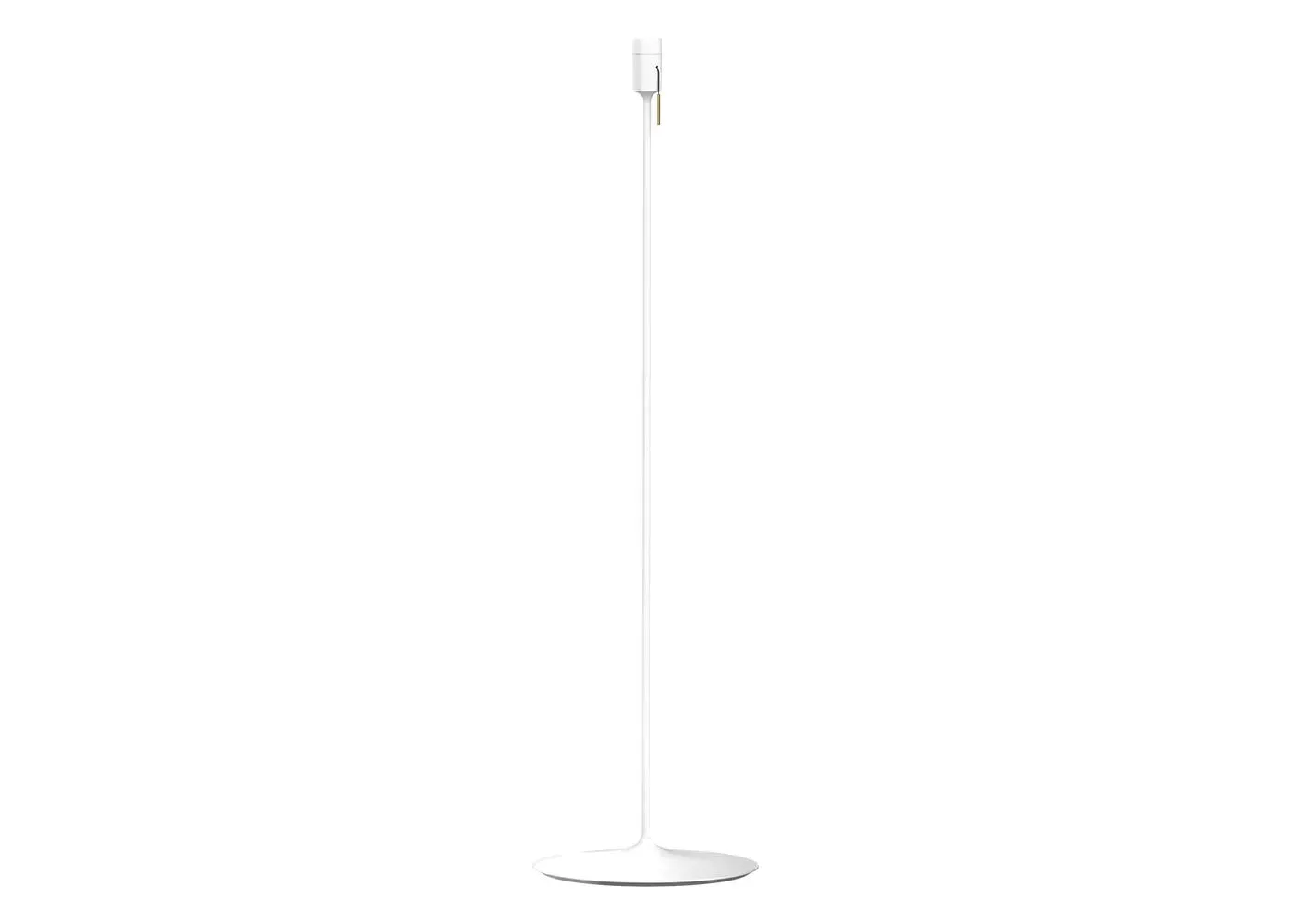 Floor Lamp Base - White, Metal