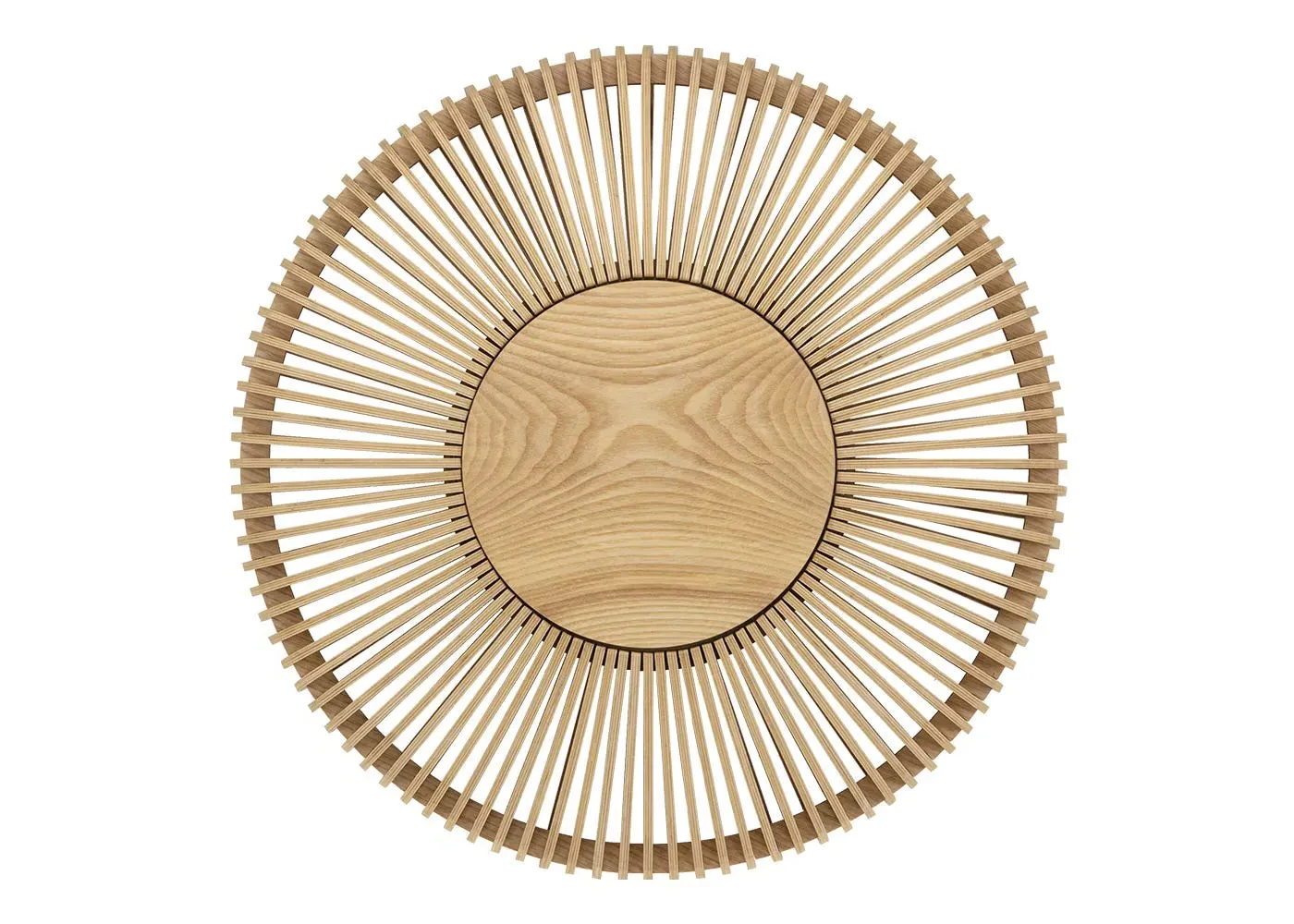 Large Up Wall Light - Light Wood, Oak