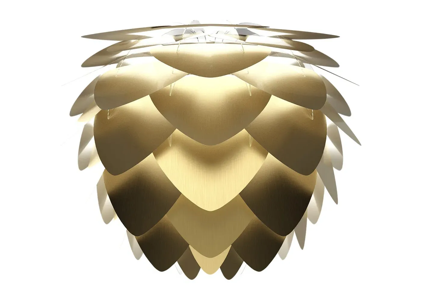 Medium Easyfit Shade - Gold, Brushed Metal