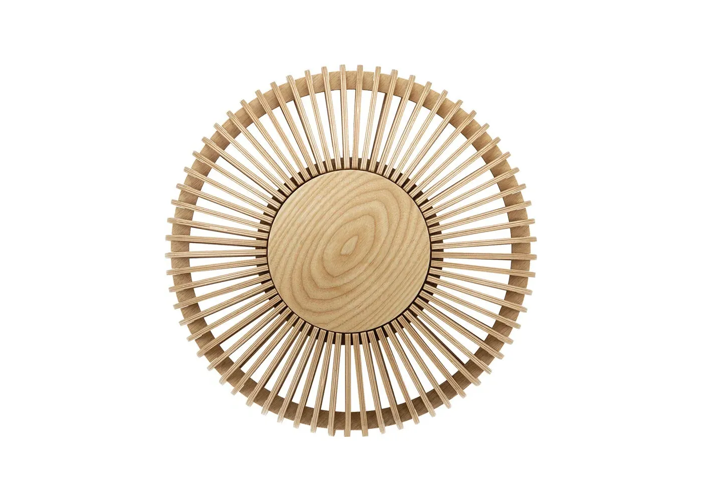 Medium Up Wall Light - Natural, Oak
