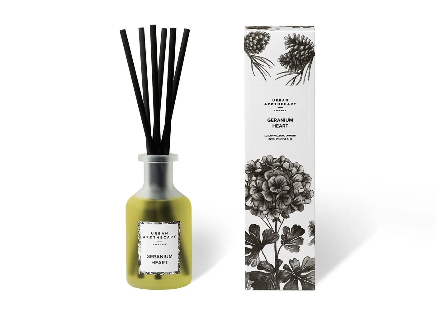 Luxury Reed Diffuser - White, Ceramic image