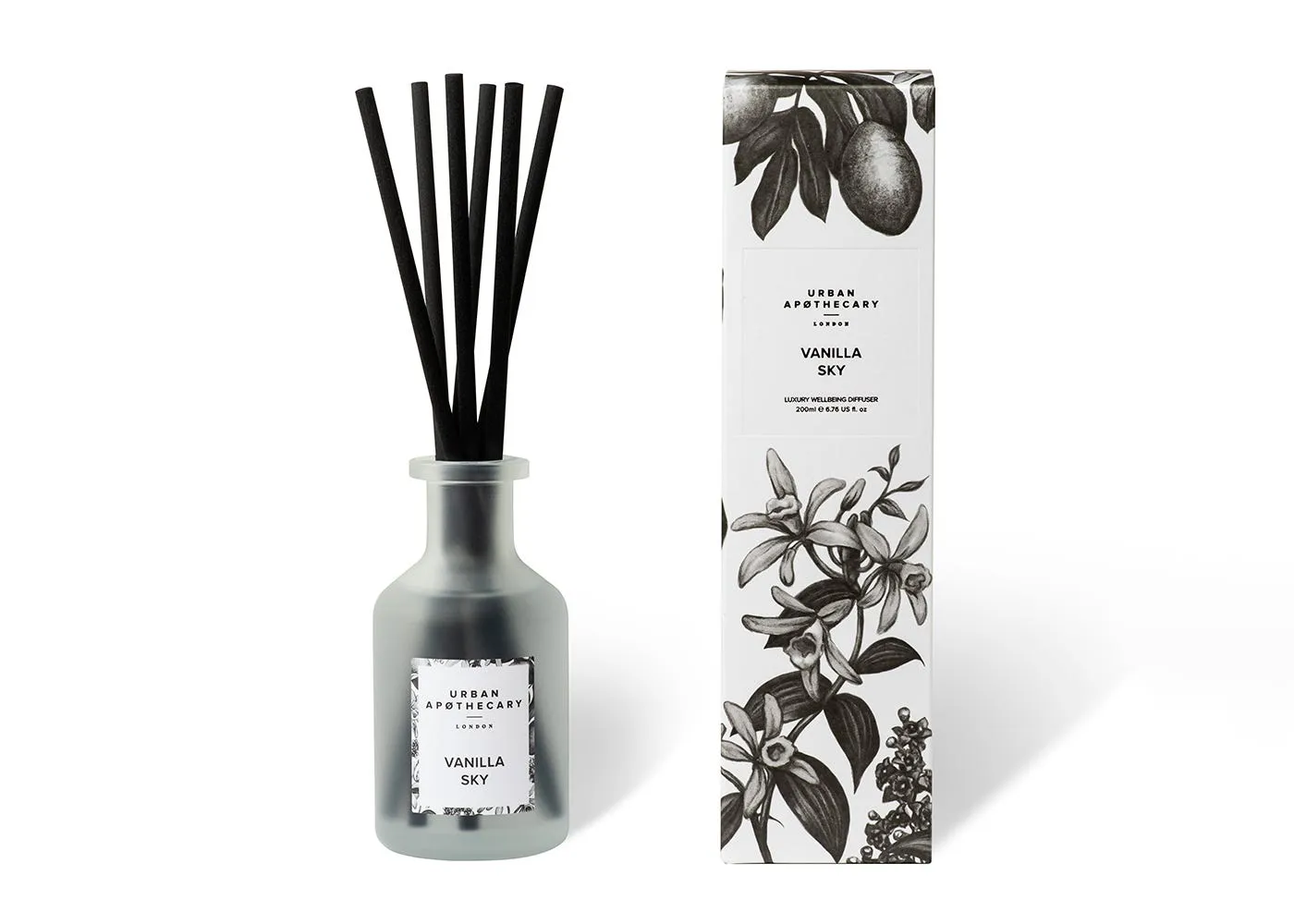 Luxury Reed Diffuser - White, Vanilla Sky image