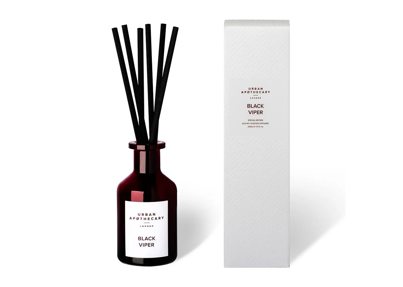Natural Reed Diffuser - Black image