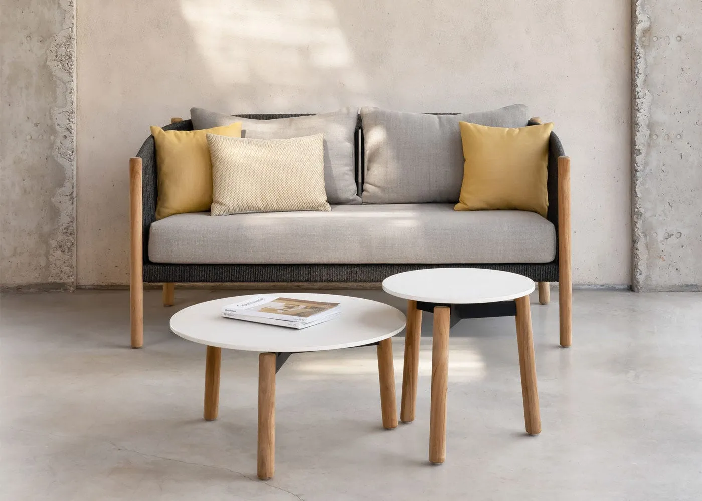 2.5-Seater Lounge Sofa - Natural