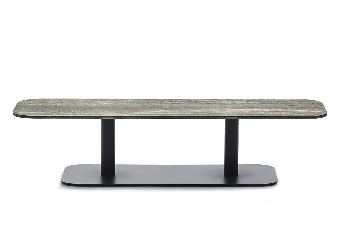 Outdoor Coffee Table - Grey, Ceramic image