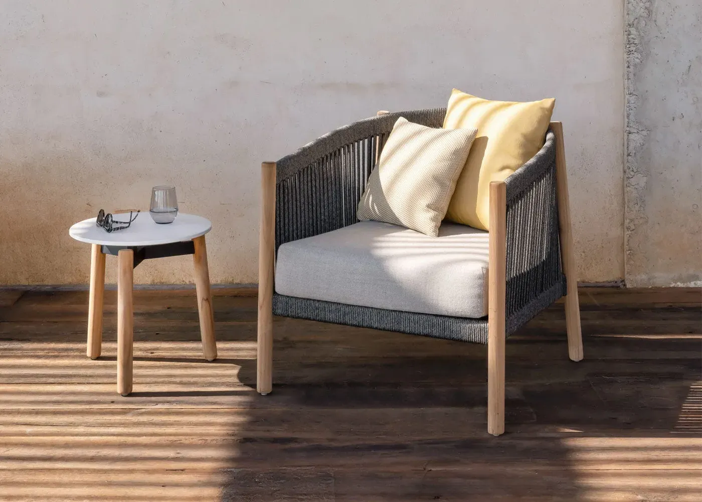 Side Table - Light Wood