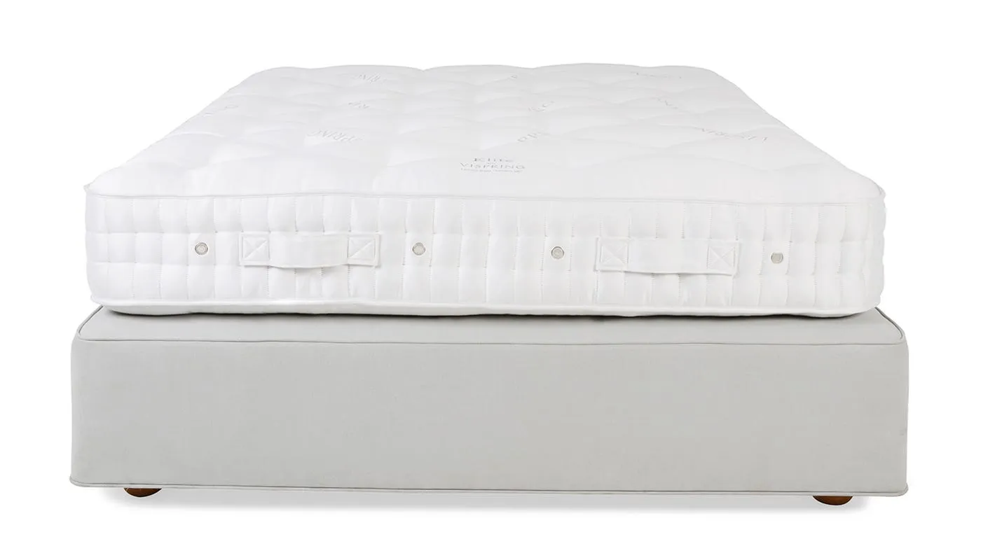 King Divan Bed with Storage - Grey